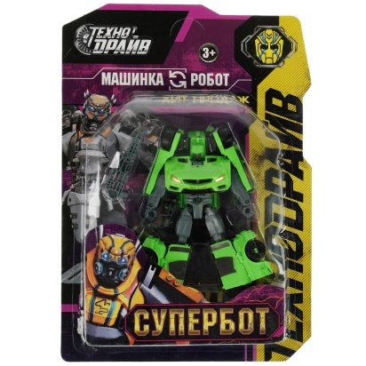 Робот на р/у трансформирующийся, в машину, кор.21,8*21,5*15,5см ТЕХНОДРАЙВ  1809F498-R