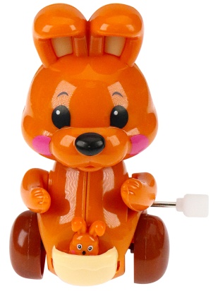 Заводная игрушка  "Зайчик" (5х5х8,5 см), пакет (арт. 1570227)