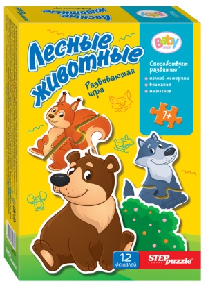 Игра-малышка "Лесные животные" (Baby Step) 76238ст