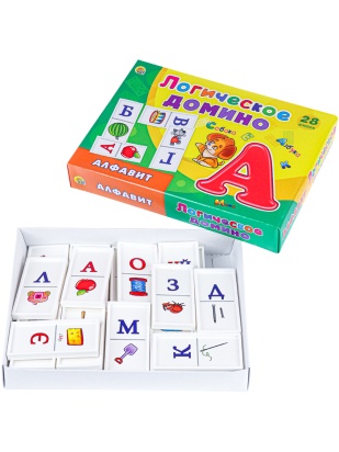 Логическое Домино Алфавит   ИД-5424 / 355665
