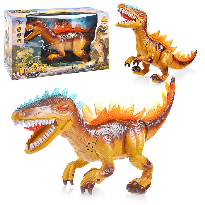 Игрушка "Динозавр", свет/звук, подвижные части,  на бат. 5014
