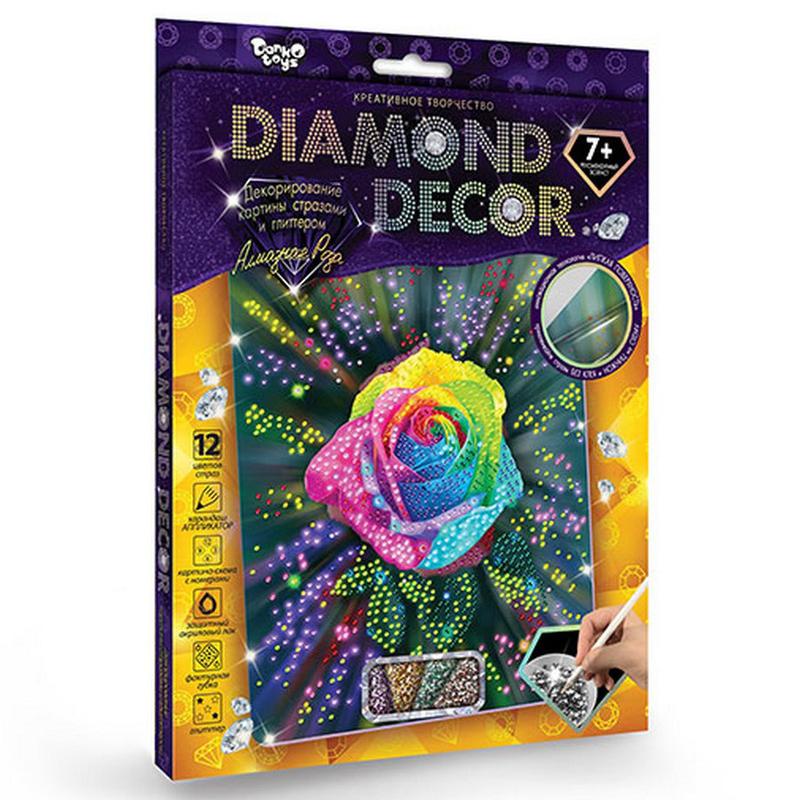 Набор для создания мозайки "Diamond decor" планшетка без рамки ДД01-10