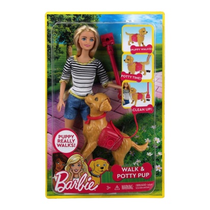 Кукла 29см barbie, руки и ноги сгиб., собака, акс, блист. No name   BB-PET1-BB
