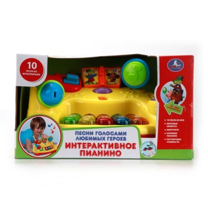 ИНТЕРАКТИВНОЕ ПИАНИНО "УМКА" С МИКРОФОНОМ B1025830-R