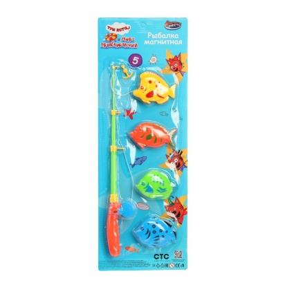 Игра рыбалка Три Кота магниты, блист.53*18*3,5см ИГРАЕМ ВМЕСТЕ   I956-H19050-R