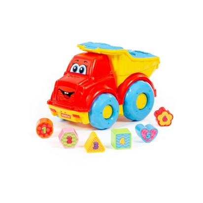 Игрушка развивающая "Автомобиль-самосвал" (в сеточке) 87997