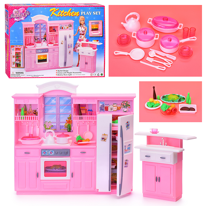 Набор мебели для кукол "Кухня"    24016 / 419759