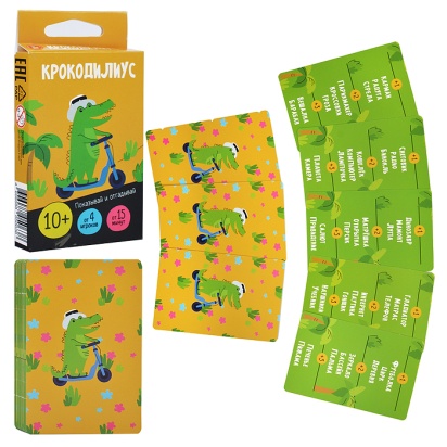 Игра настольная "Крокодилиус" 10+   05063  / 440999