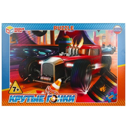 Крутые гонки. Пазл классический   357964     