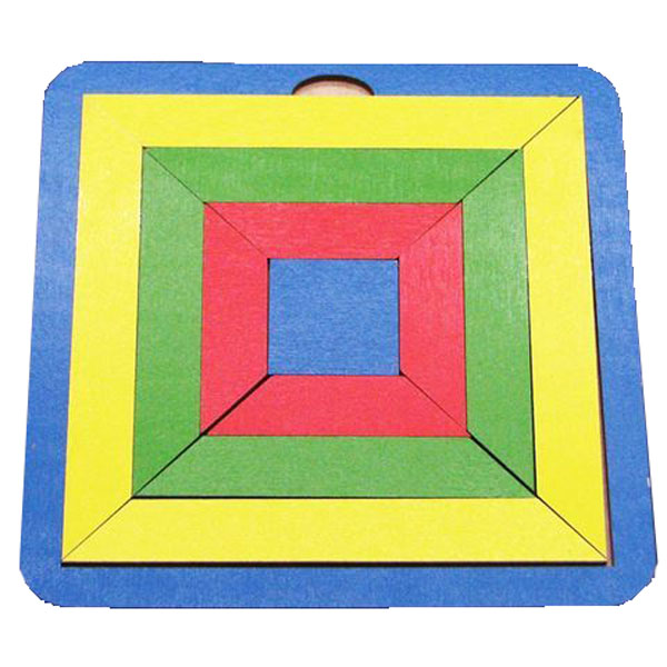 Мозайка  "Квадрат 1" 14х14 см, цвет, пакет
