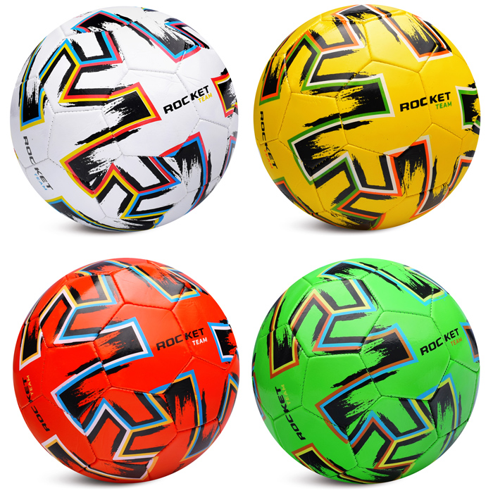 Мяч футбольный ROCKET, PVC, размер 5, 280 г  R0132 / 404548