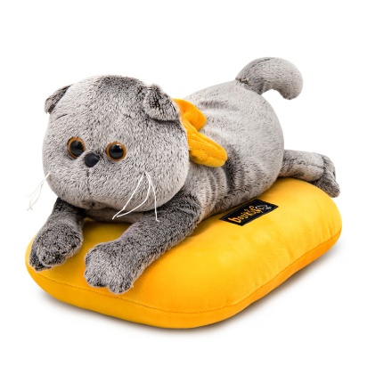 Кот Басик на подушке (лежачий) Kl19-001