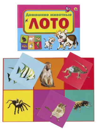 ЛОТО. ДОМАШНИЕ ЖИВОТНЫЕ (Арт.ИН-7448)