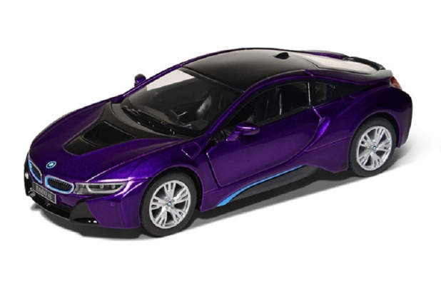 BMW i8 раскрашенная в обвесе, 5379ADKT 1:36 