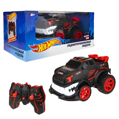 Hot Wheels Внедорожник на радиоуправлении,свет, движение вперед/назад/влево/вправо, АКБ,  Т21685