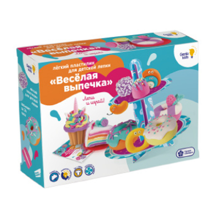 Набор для детской лепки из легкого пластилина "Весёлая выпечка" TA1717