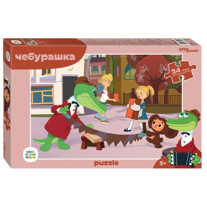 Мозаика "puzzle" maxi 24 "Чебурашка (new)" (С/м) 70019