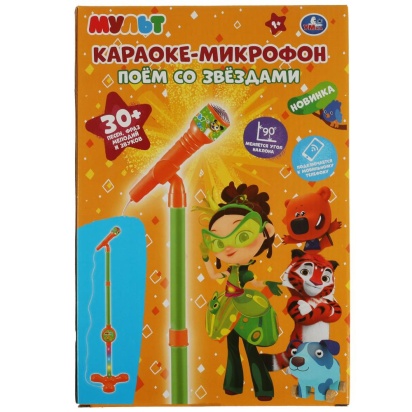 Караоке-микрофон МУЛЬТ в кор. Умка , 1906M214-R