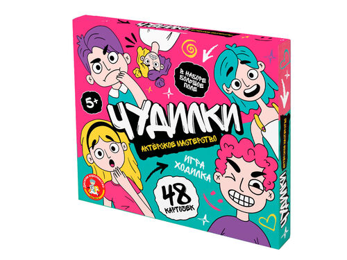 Игра-ходилка настольная "Чудилки. Актёрское мастерство" 05730 / 481540