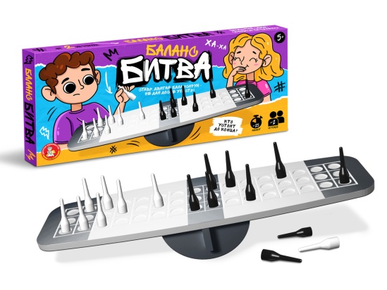 Игра настольная "Баланс Битва" в коробке №05836