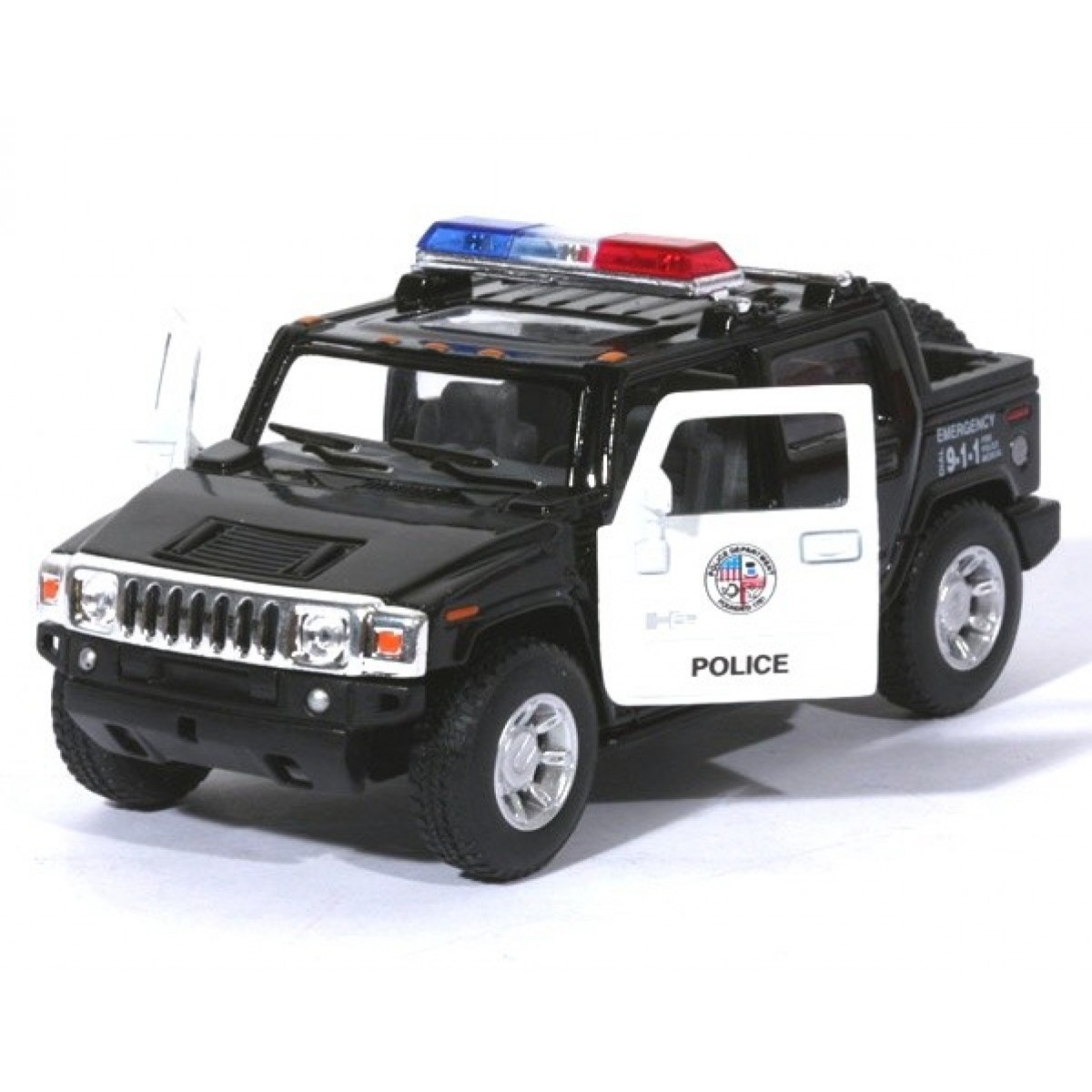 1:40 2005 Хаммер Н2 Полиция 5097DPKT