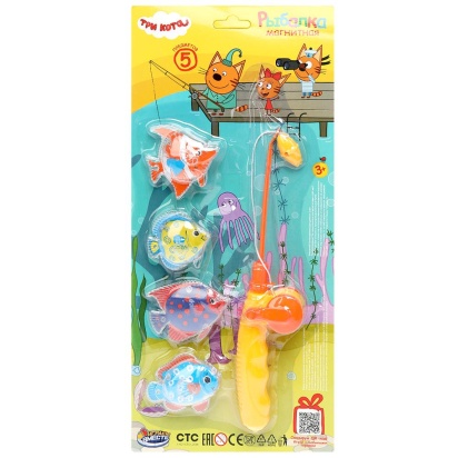 Игра рыбалка Три Кота магниты, блист.16,5*36,5*4см ИГРАЕМ ВМЕСТЕ   B1685265-R