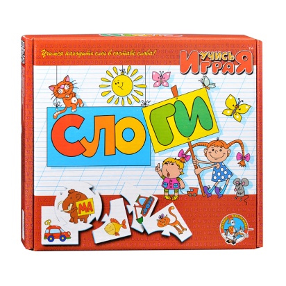 Настольная игра Слоги 00075 / 000345