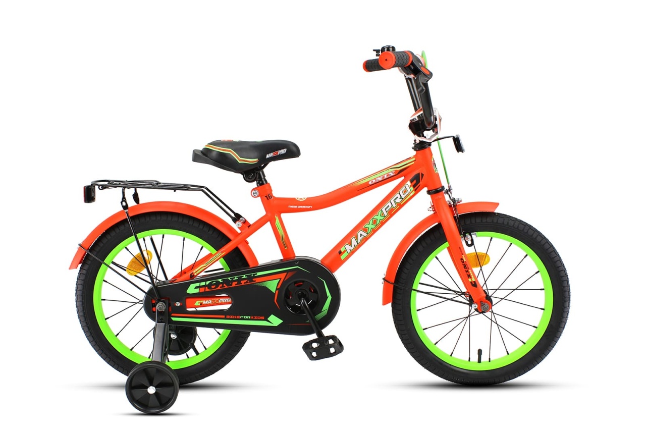 16 Велосипед ONIX-M16-3 (красно-зеленый)