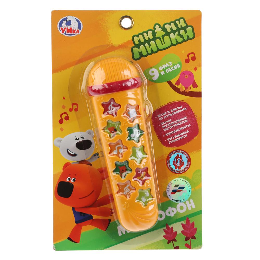 Микрофон.9 фраз и песен из м/ф Ми-Ми Мишки, на бат..ТМ "УМКА", B1635502-R3