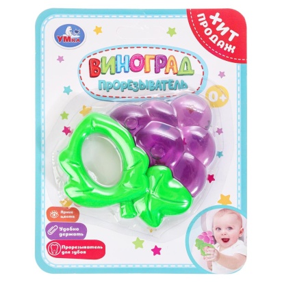 Прорезыватель виноград на блист. Умка    2008M016-R