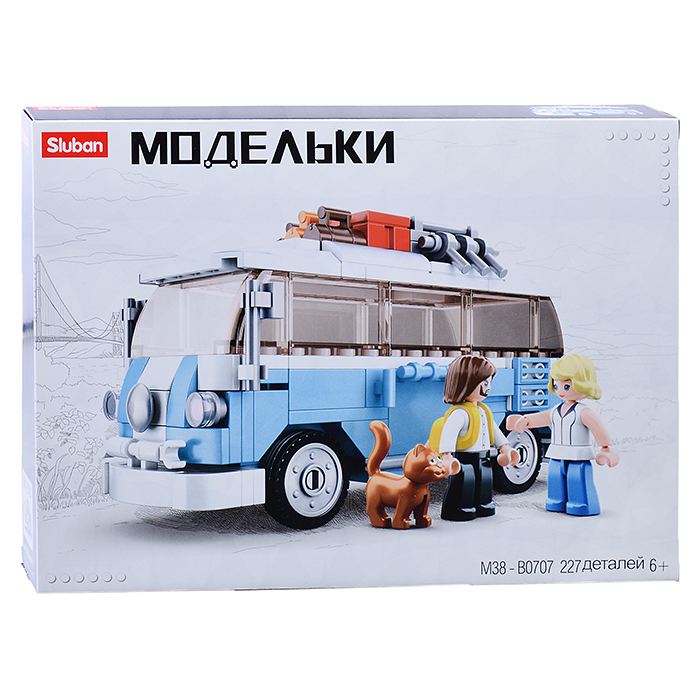 Конструктор "Модели машин" (227 дет) 38-0707 / 291934