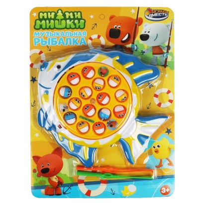 Игра рыбалка Ми-ми-мишки звук, блист.28*38*5см ИГРАЕМ ВМЕСТЕ   1604V014-R