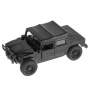 Машина металл Hummer H1 пикап черный 12см, открыв. двери, инерц. в кор. Технопарк, SB-18-09-H1-N(B)-