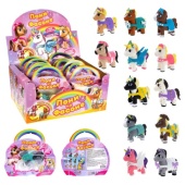 Пони на фасоне, пони тянущиеся в костюмчиках, 10см Т22750 Пони на фасоне, пони тянущиеся в костюмчиках, 10см Т22750