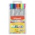 Фломастеры Luxor "Color Stick", 10цв., смываемые, ПВХ, европодвес 6101А/10 WT Фломастеры Luxor "Color Stick", 10цв., смываемые, ПВХ, европодвес 6101А/10 WT