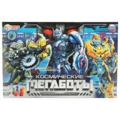Космические мегаботы. Настольная игра-ходилка. 217х330х27 мм. Умные игры. , 354705     