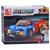 Конструктор "Автоклуб" (164 дет.) 38-0633E / 235986