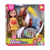 Кукла с аксессуарами "Нина и ее лошадка"    57851 / 513348