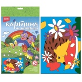 Картина по номерам для малышей Веселые картинки "Летний ёжик"  Ркн-089 / 378922