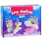 СПА-Набор 2в1 Единороги (мыло+бомбы) С0276 / 376524