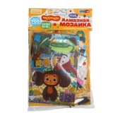 Алмазная мозаика 10*15 см Чебурашка (пакет) 700 дет. МУЛЬТИ АРТ   AM10X15-122784CHEB