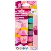 Набор для детской лепки «Тесто-пластилин 6 цветов. Маршмеллоу цвета», TA1089V