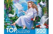 TOPpuzzle. ПАЗЛЫ 500 элементов. ХТП500-4239 АНГЕЛОК В САДУ