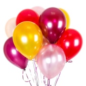 Наполнение гелием латексных шаров 9"-10"