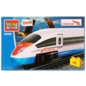 РЖД конструктор СКОРОСТНОЙ ПОЕЗД сапсан, 46 дет. Город мастеров 55008-CY РЖД конструктор СКОРОСТНОЙ ПОЕЗД сапсан, 46 дет. Город мастеров 55008-CY