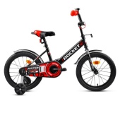 Велосипед 16" Rocket Juster, цвет черно/красный   16.R-JUST.BK/R.24 / 437869