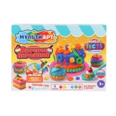 Набор для лепки вкусное пирожное, 24 см MultiArt   PDSET-MA120037