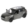 Машина металл LAND ROVER RANGE ROVER EVOQUE 12,5см, открыв двери,инерц,серый. EVOQUE-GY
