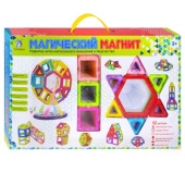Конструктор магнитный (52 дет.) в коробке 703 / 304648