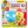Музыкальный ночник-проектор ТМ Умка "Улитка" на бат. руссифиц. на карт. B1049637-R